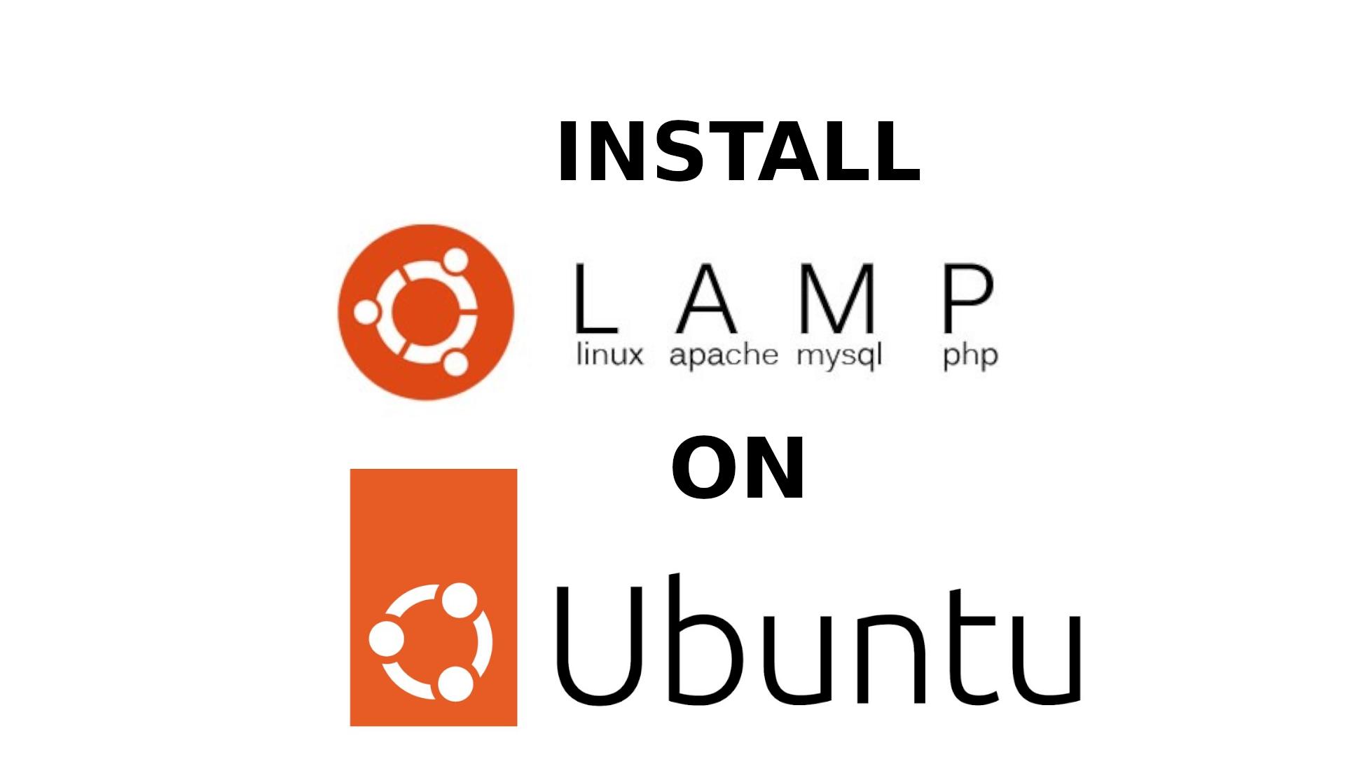 Install LAMP on  UBUNTU with PHPMYADMIN