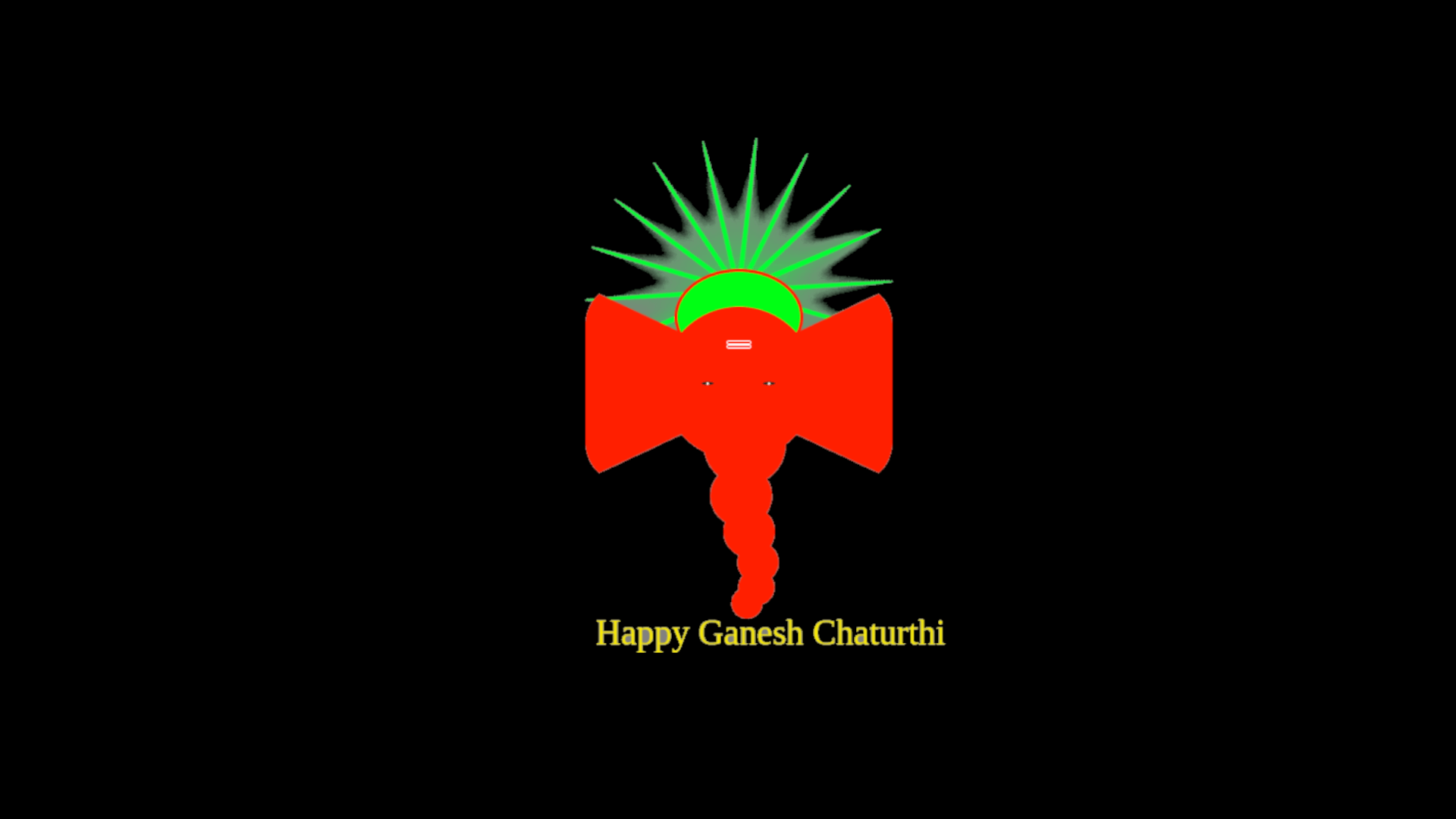Happy Ganesh Chaturthi 2022 Using CSS
